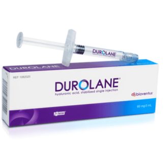 Durolane, hialuronsavas izületi töltőanyag, 3 ml